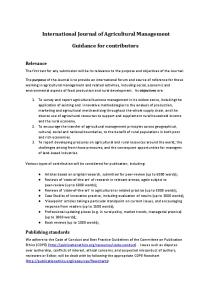 IJAM Notes for Contributors PDF - The Institute of Agricultural ...