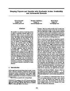 Sleeping Experts and Bandits with Stochastic Action Availability and ...