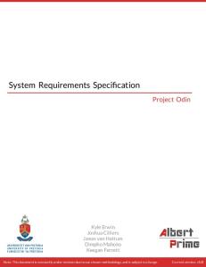 System Requirements Specification - GitHub